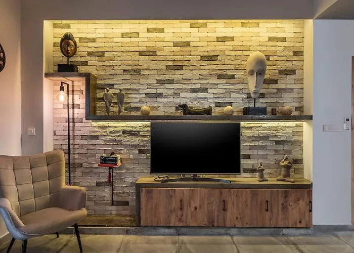 Cosy 1st Floor At Koum Kapi アパート ハニア